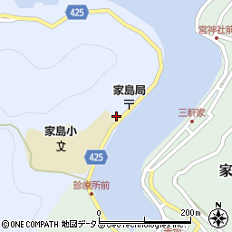 兵庫県姫路市家島町真浦2140周辺の地図