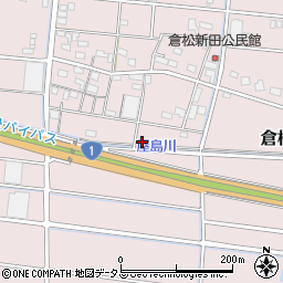 静岡県浜松市中央区倉松町1010周辺の地図