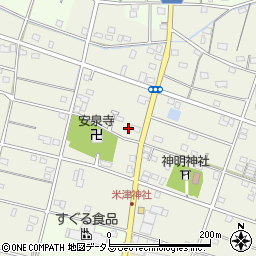 静岡県浜松市中央区米津町1944周辺の地図
