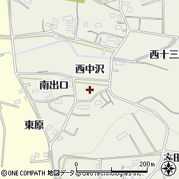 愛知県豊橋市小島町西中沢74周辺の地図