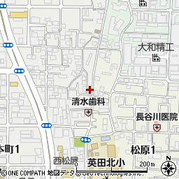 奥本　鍼灸院周辺の地図