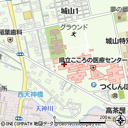 三重県立こころの医療センター周辺の地図