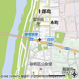静岡県磐田市本町1075周辺の地図