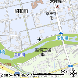 有限会社金田商店周辺の地図