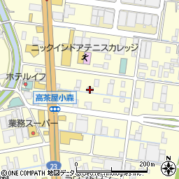 日本食研津営業所周辺の地図