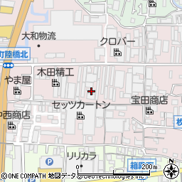 三栄鋼材商店周辺の地図