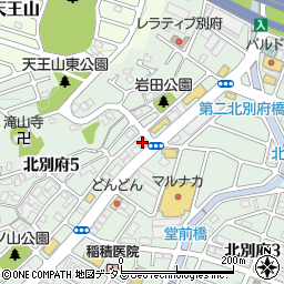 兵庫県神戸市西区北別府5丁目24-2周辺の地図