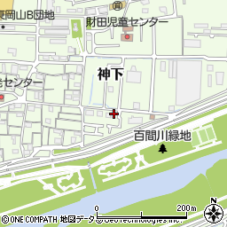 岡山県岡山市中区神下425周辺の地図
