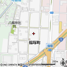 静岡県浜松市中央区福塚町周辺の地図