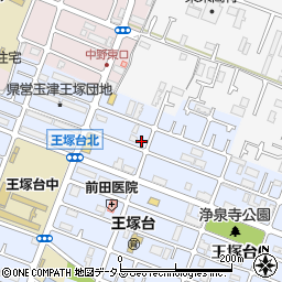 兵庫県神戸市西区王塚台5丁目14周辺の地図
