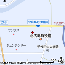 芸北民俗芸能保存伝承館周辺の地図