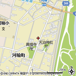 静岡県浜松市中央区河輪町276周辺の地図