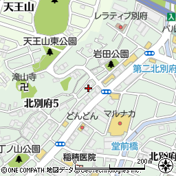 兵庫県神戸市西区北別府5丁目25-10周辺の地図