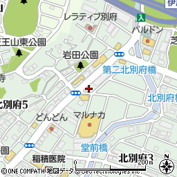 兵庫県神戸市西区北別府4丁目21-3周辺の地図