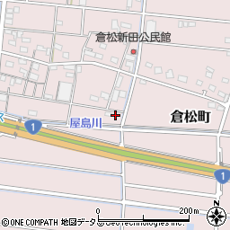 静岡県浜松市中央区倉松町1003周辺の地図