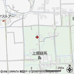岡山県総社市上原164周辺の地図