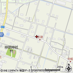 静岡県浜松市中央区米津町1692周辺の地図