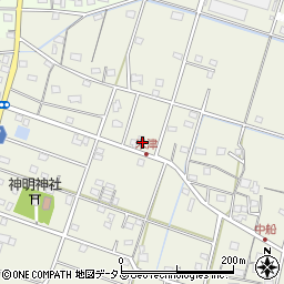 静岡県浜松市中央区米津町1691周辺の地図