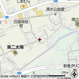 岡山県総社市井手677周辺の地図