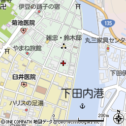 静岡県下田市一丁目22-19周辺の地図
