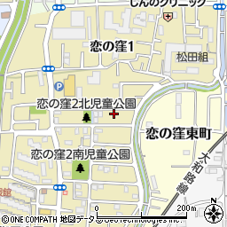 奈良県奈良市恋の窪2丁目4-6周辺の地図