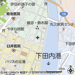静岡県下田市一丁目22周辺の地図