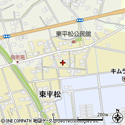静岡県磐田市東平松127-3周辺の地図