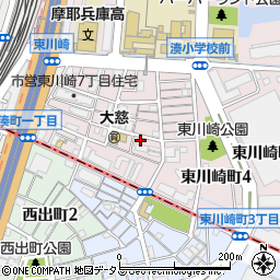 川崎マンション周辺の地図