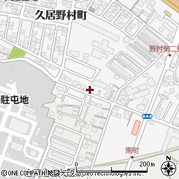 三重県津市久居野村町345周辺の地図