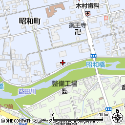 金田商店周辺の地図