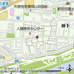岡山県岡山市中区神下272周辺の地図