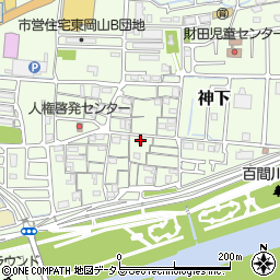 岡山県岡山市中区神下369周辺の地図