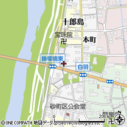 静岡県磐田市本町1042周辺の地図