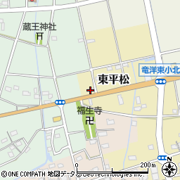 静岡県磐田市東平松711周辺の地図