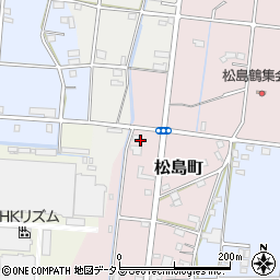 静岡県浜松市中央区松島町208周辺の地図