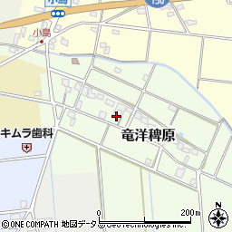 静岡県磐田市竜洋稗原102周辺の地図