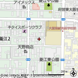 東大阪電装周辺の地図