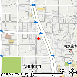 セブンイレブン東大阪吉田本町１丁目店周辺の地図