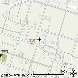 静岡県浜松市中央区米津町1361周辺の地図