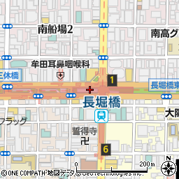 三井住友銀行クリスタ長堀グルメタウン ＡＴＭ周辺の地図