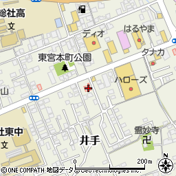 岡山県総社市井手585-1周辺の地図