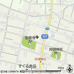 静岡県浜松市中央区米津町1948周辺の地図