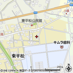 静岡県磐田市東平松59周辺の地図