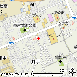 岡山県総社市井手588-6周辺の地図