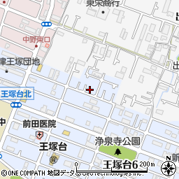 兵庫県神戸市西区王塚台5丁目68周辺の地図