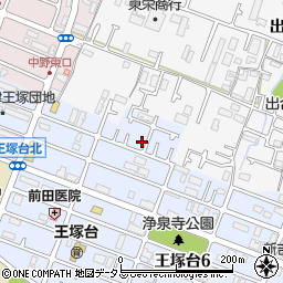 兵庫県神戸市西区王塚台5丁目69周辺の地図