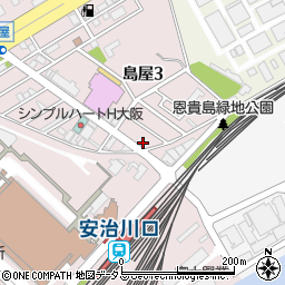 田川電気設備周辺の地図