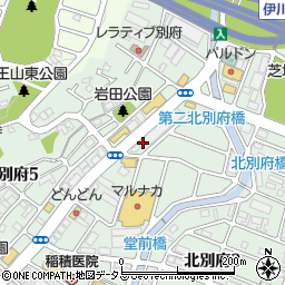 兵庫県神戸市西区北別府4丁目21-5周辺の地図