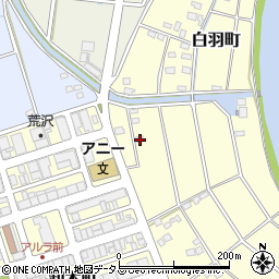 静岡県浜松市中央区白羽町1554周辺の地図