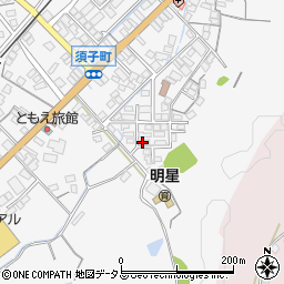 島根県益田市須子町17-43周辺の地図